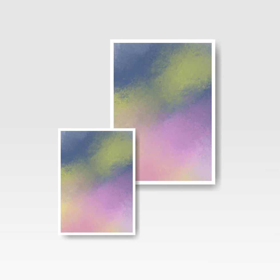 Abstract colorful watercolor for background. Digital art painting. vector