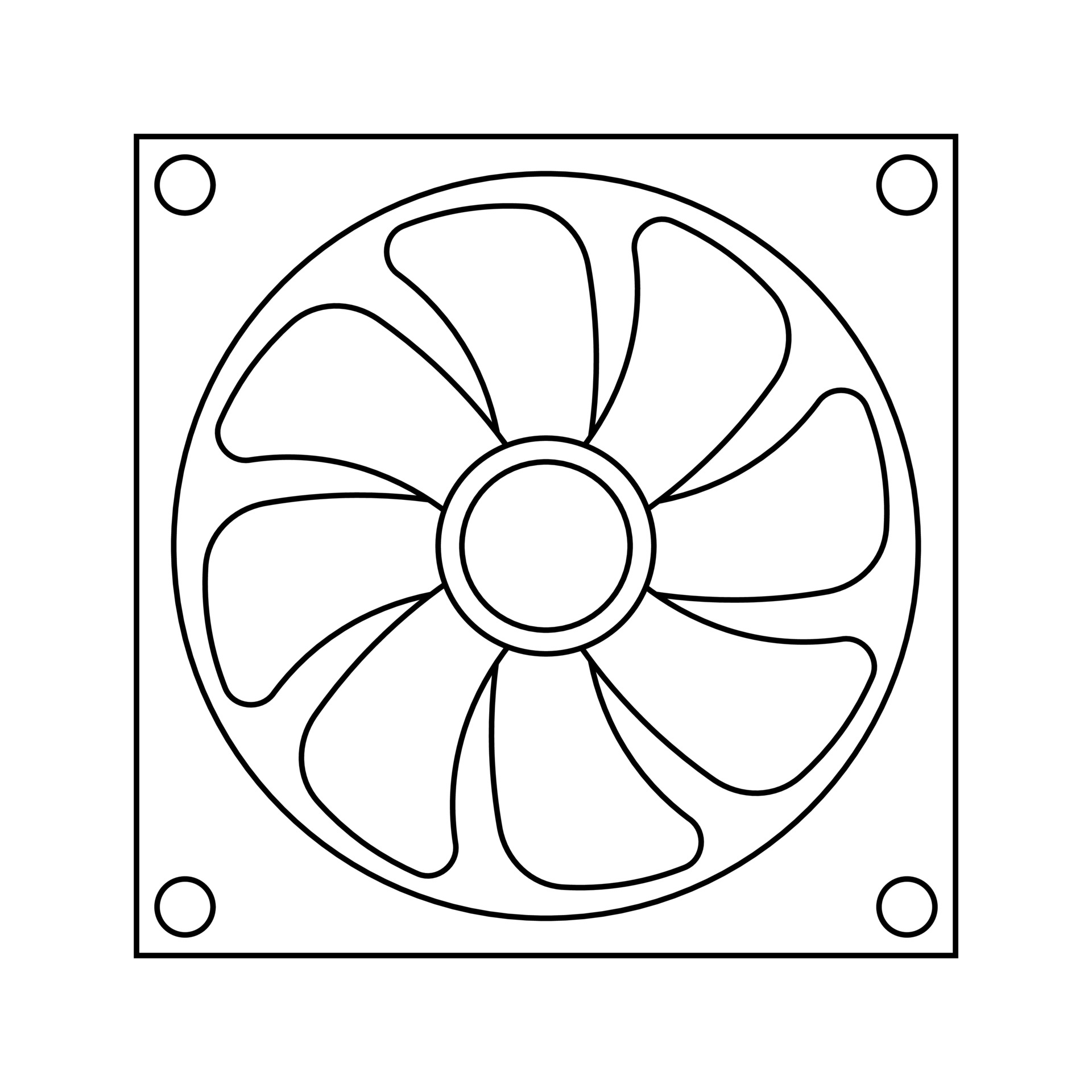 Cooling Fan Vector Art, and Graphics for Free Download
