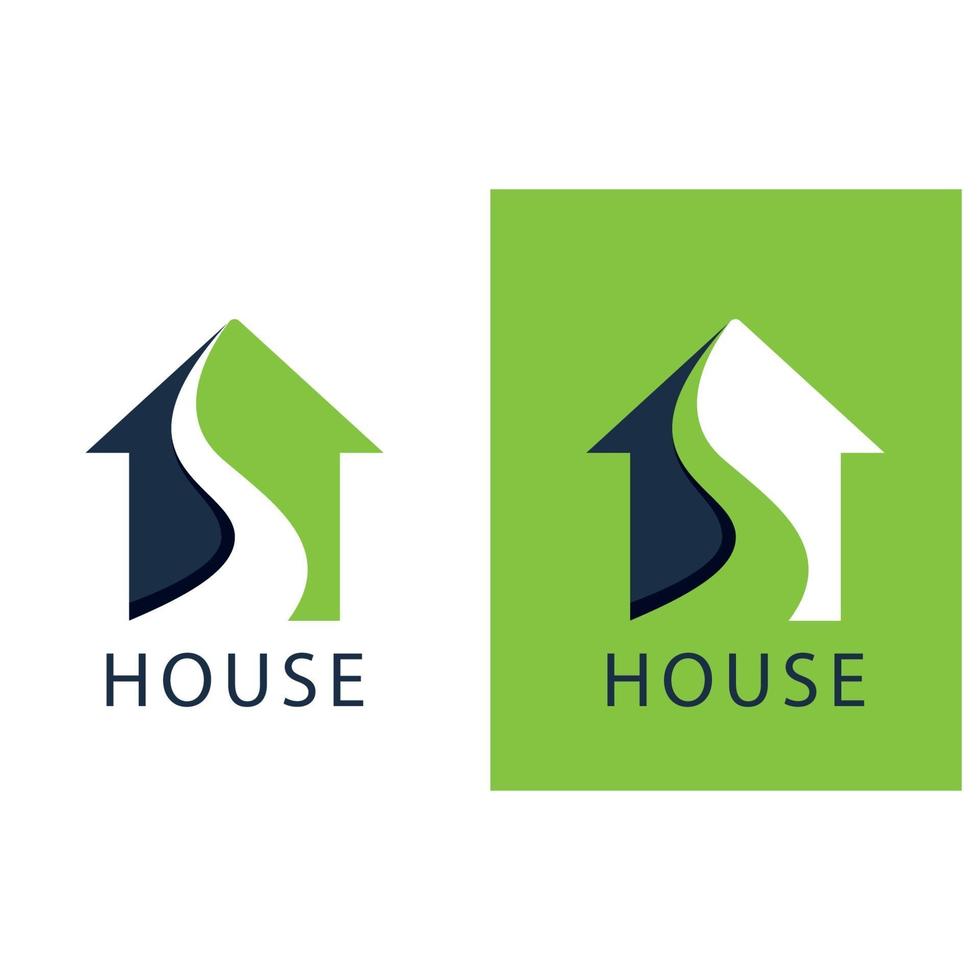 House logo and symbol vector image