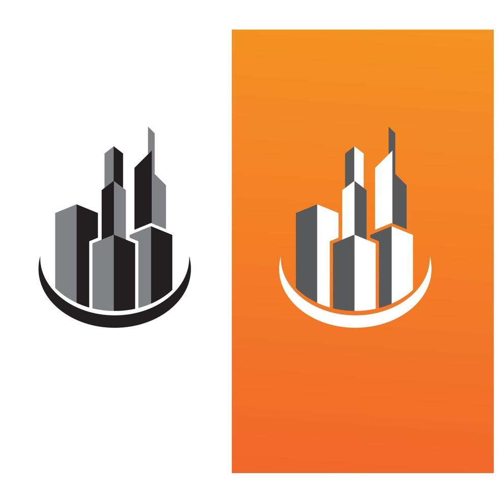 Modern City skyline . city silhouette. vector illustration in flat