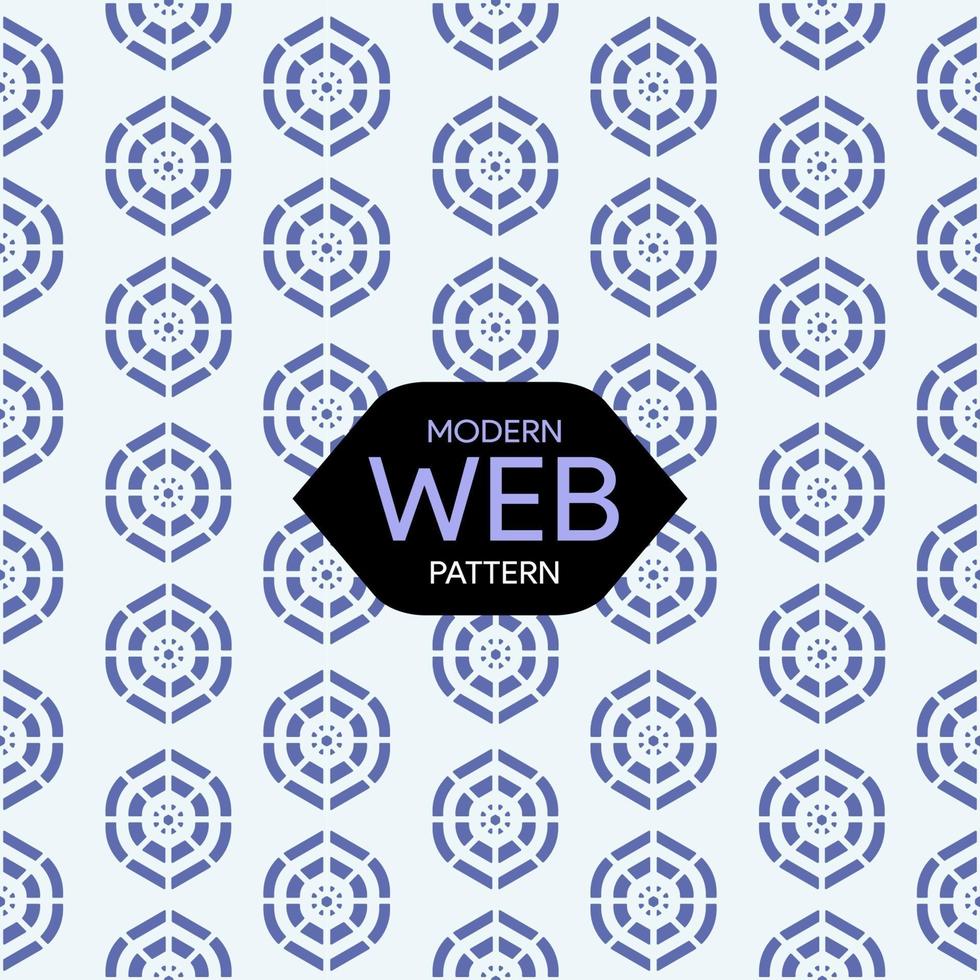 Modern tile web pattern with white background vector