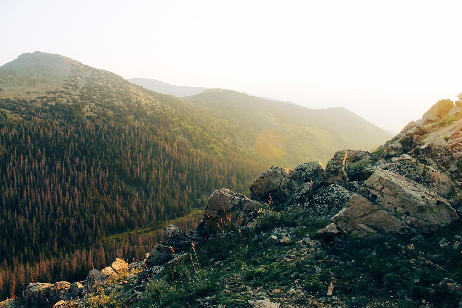 Climbing A Mountain photo