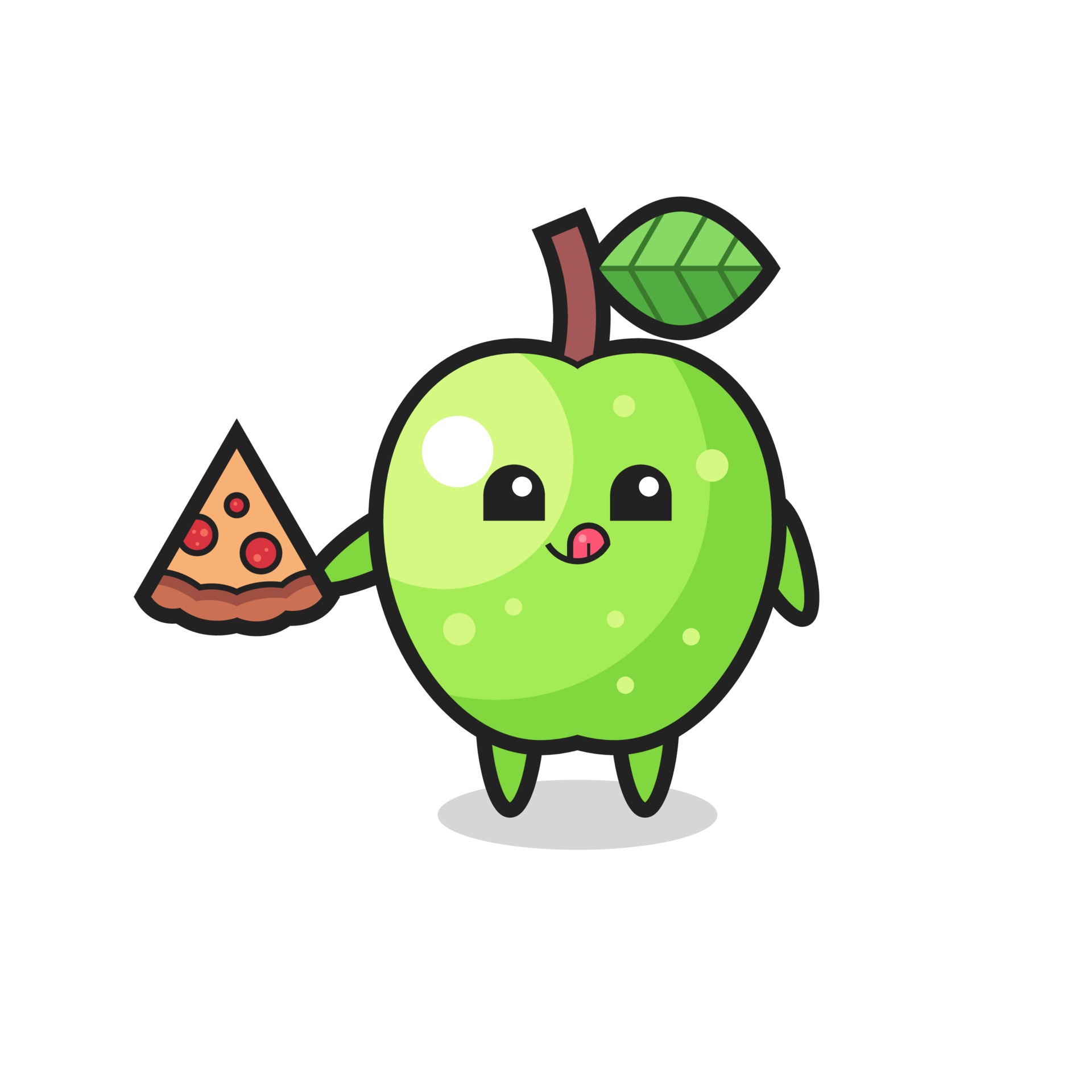 cute green apple cartoon eating pizza 3401198 Vector Art at Vecteezy cute green apple cartoon eating pizza 3401198 Vector Art at Vecteezy
