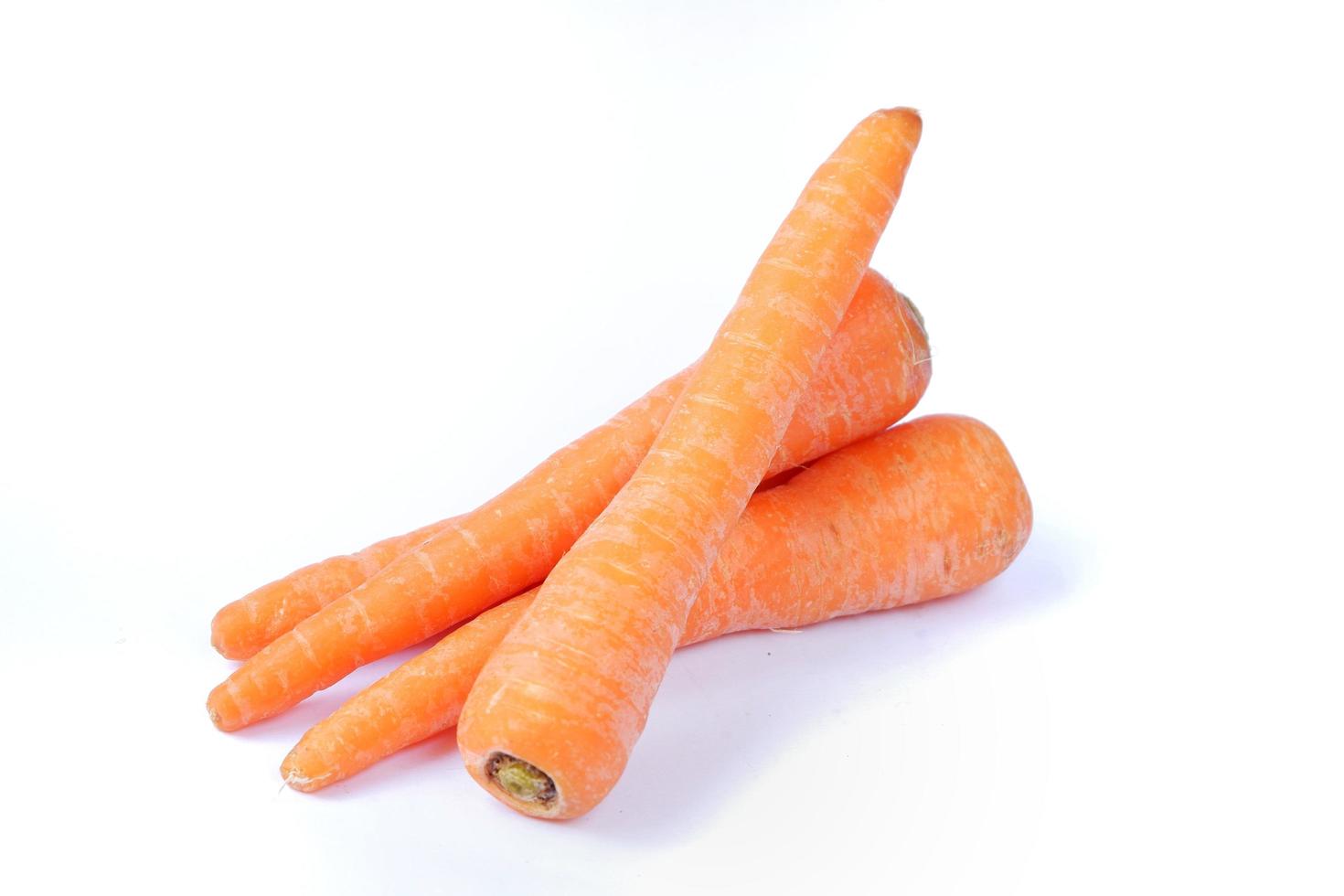 Carrot isolated on white background photo