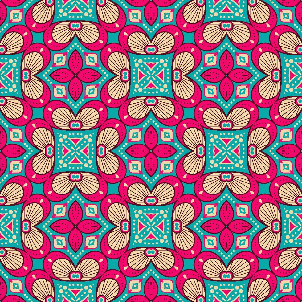 Pattern background ornament. Seamless decorative design vector