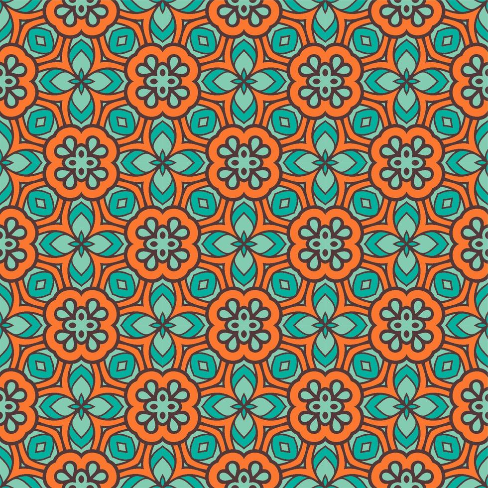 Pattern background ornament. Seamless decorative design vector