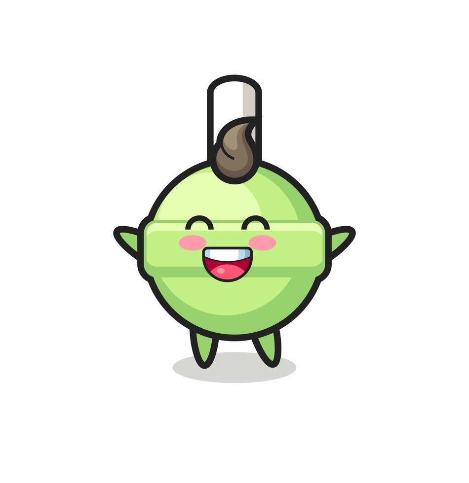 happy baby lollipop cartoon character 3404259 Vector Art at Vecteezy