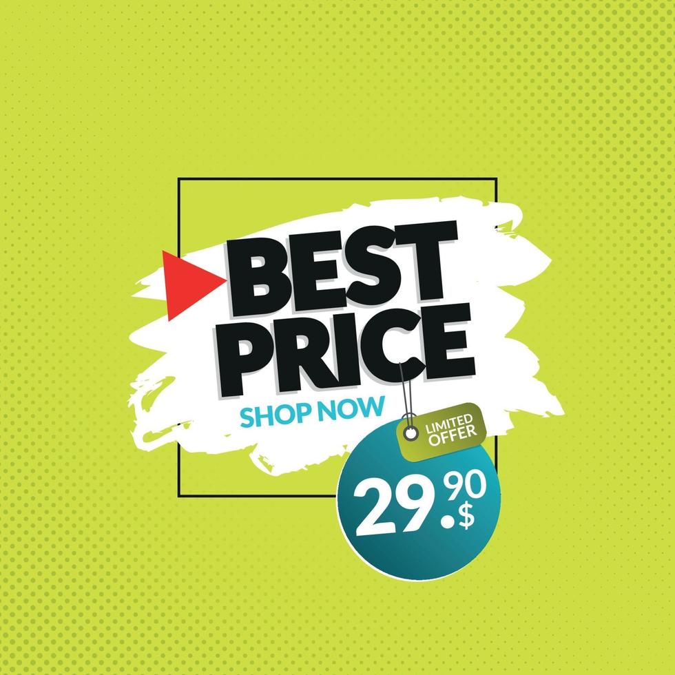 Modern Dynamic Sale Banner Post, Web and Social Media vector