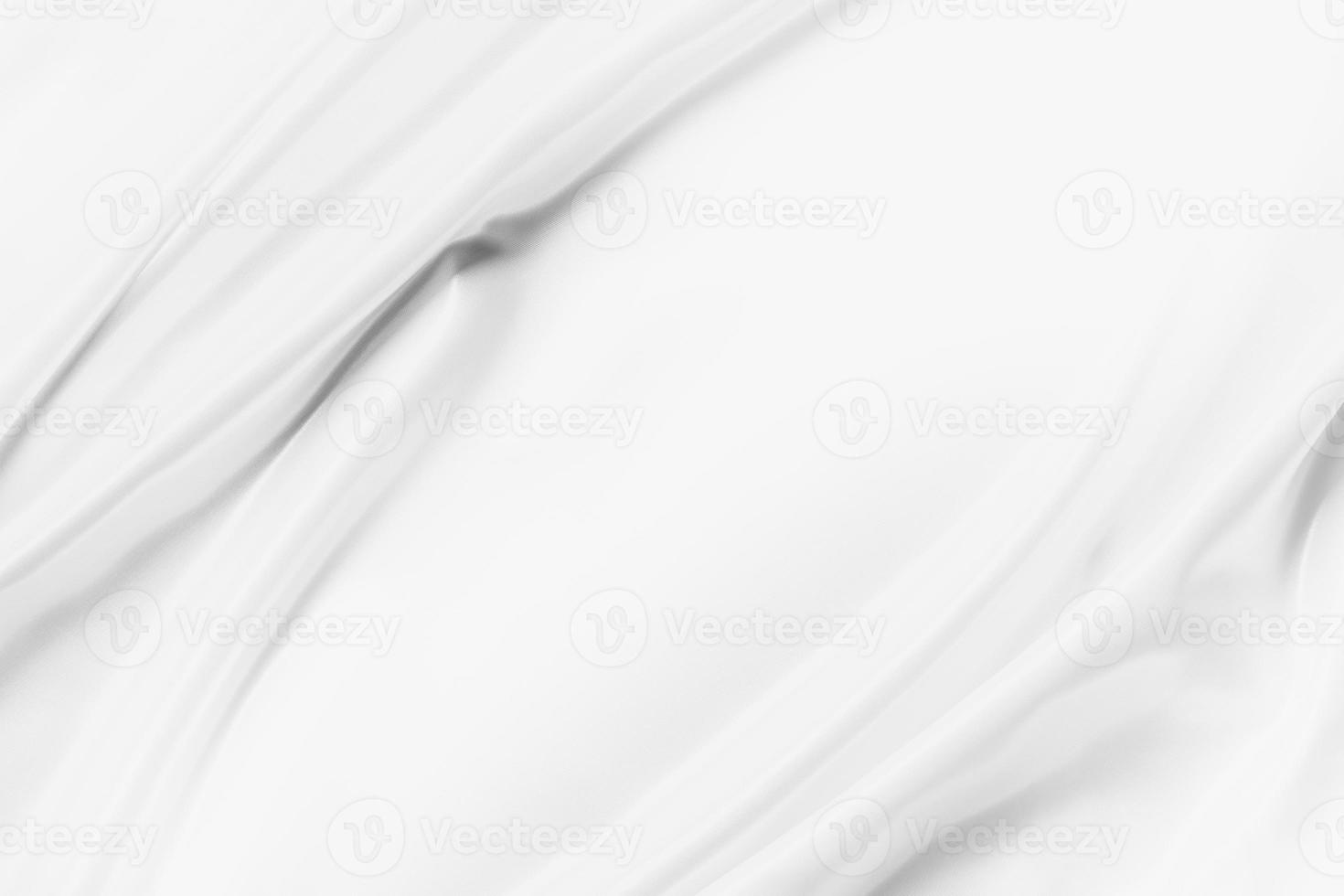 Abstract White Satin Silky Cloth for background photo