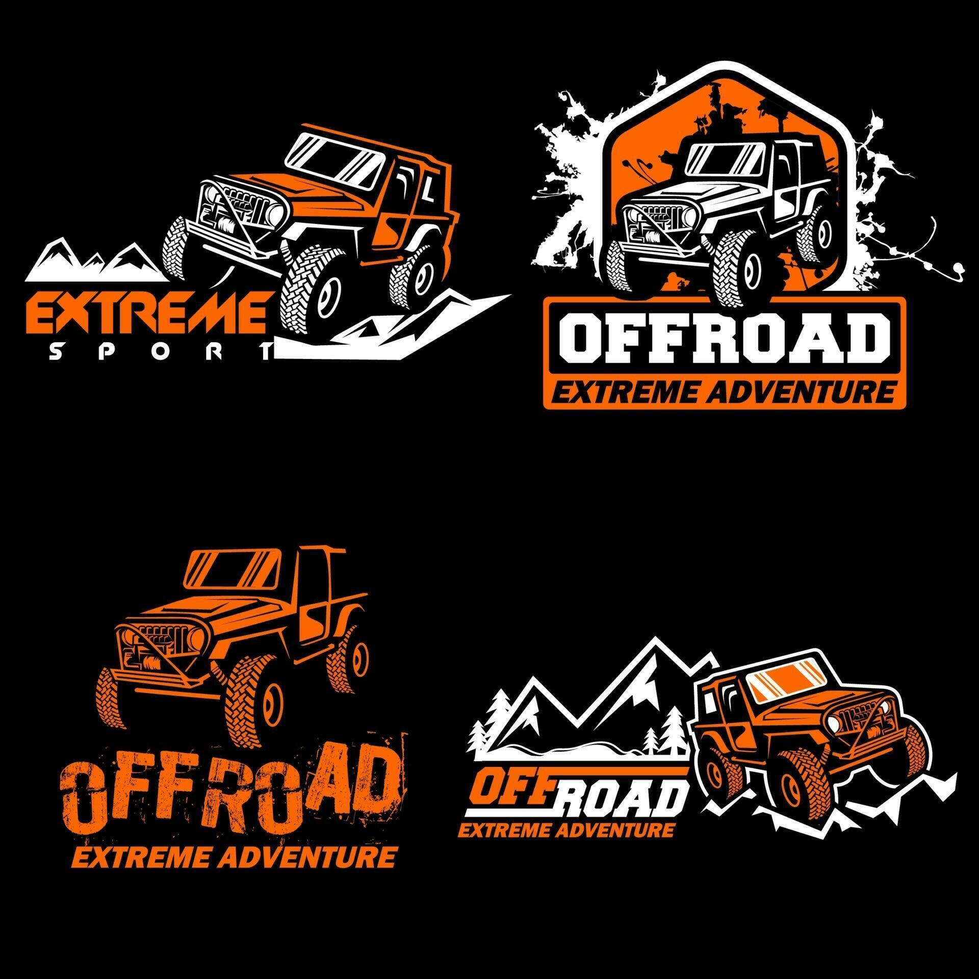 off road logo 3406464 Vector Art at Vecteezy