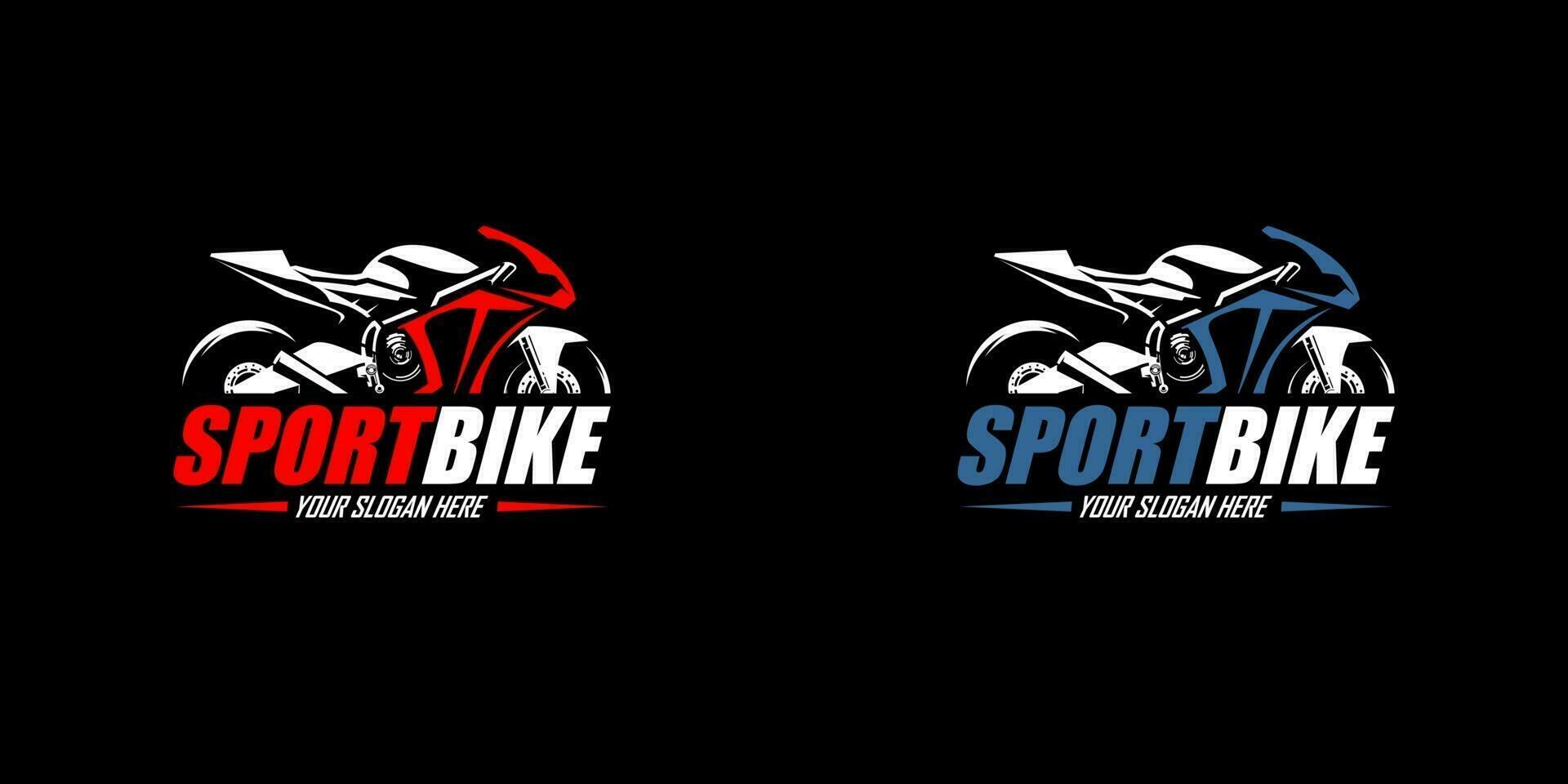 motorbike logo vector