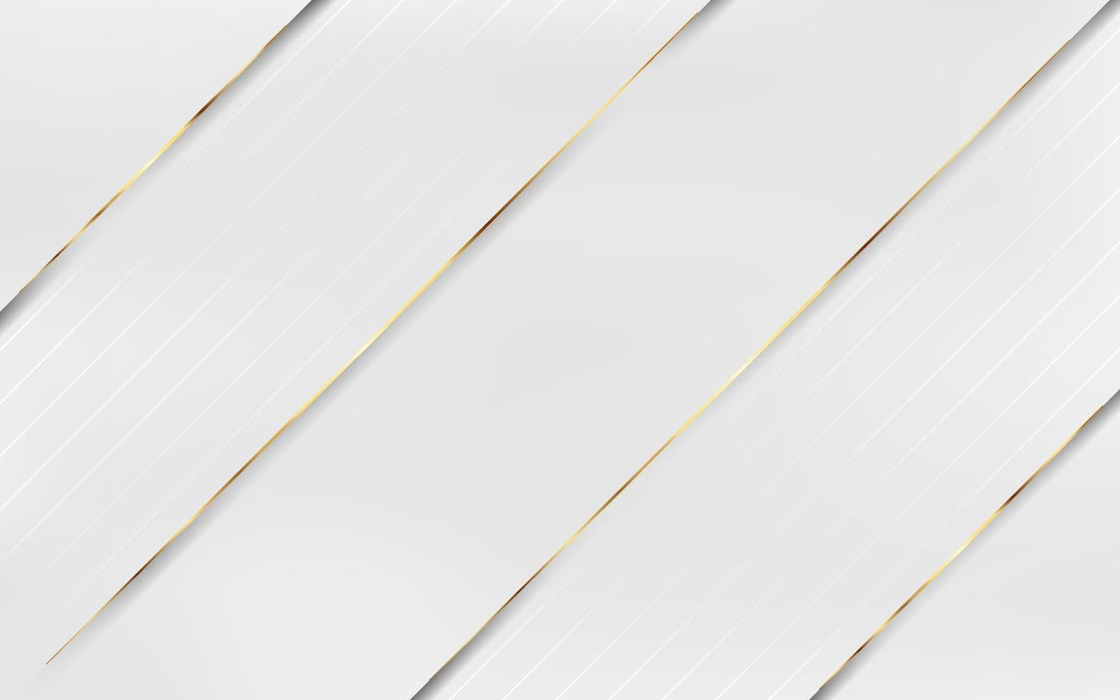 abstract gray background with golden line style vector