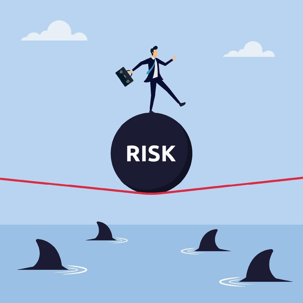 Risk taker concept for success vector illustration 3407560 Vector Art