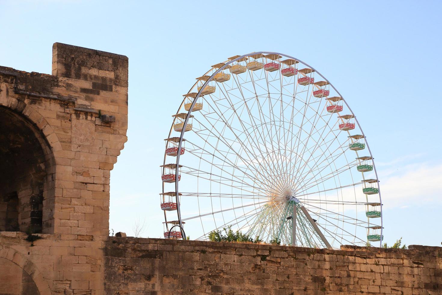 Histric Center of Avignon Provence France photo