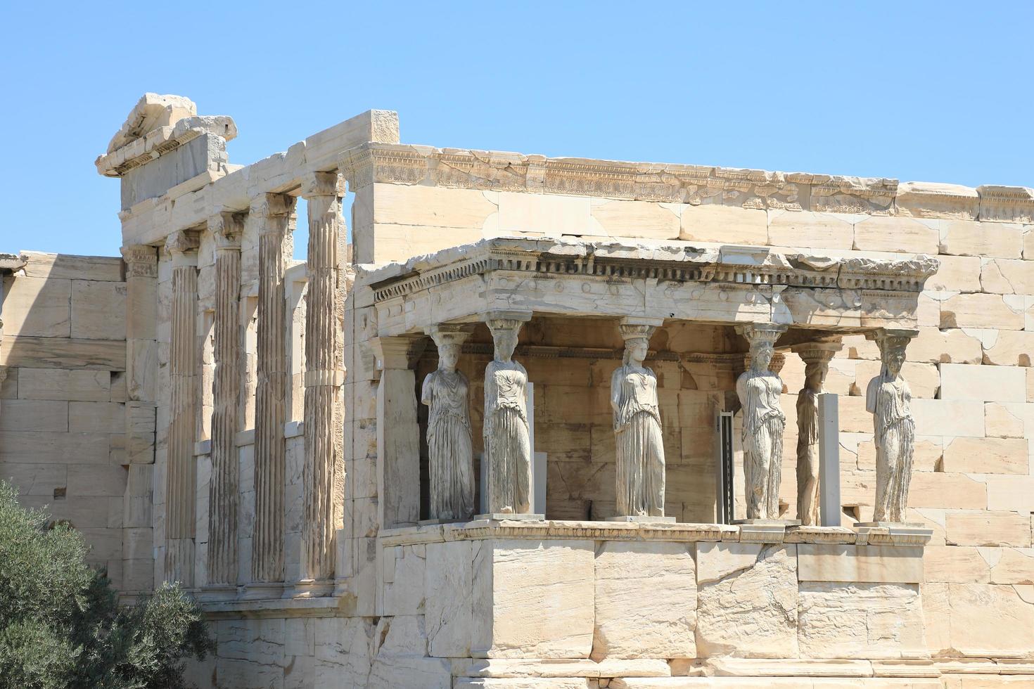 Parthenon Temple on the Acropolis of Athens, Greece photo