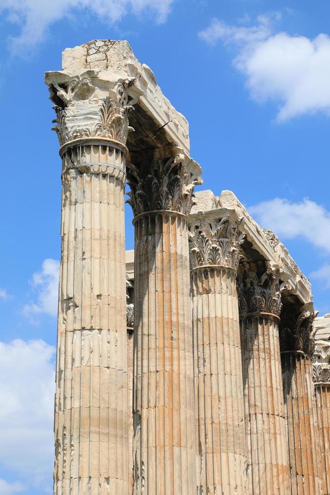 Templo de Zeus Olímpico, Atenas, Grecia foto