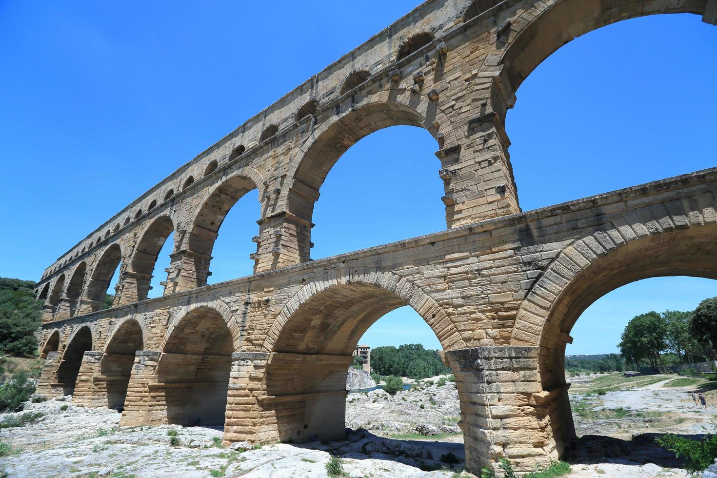 Pont du Gard en el sur de Francia foto