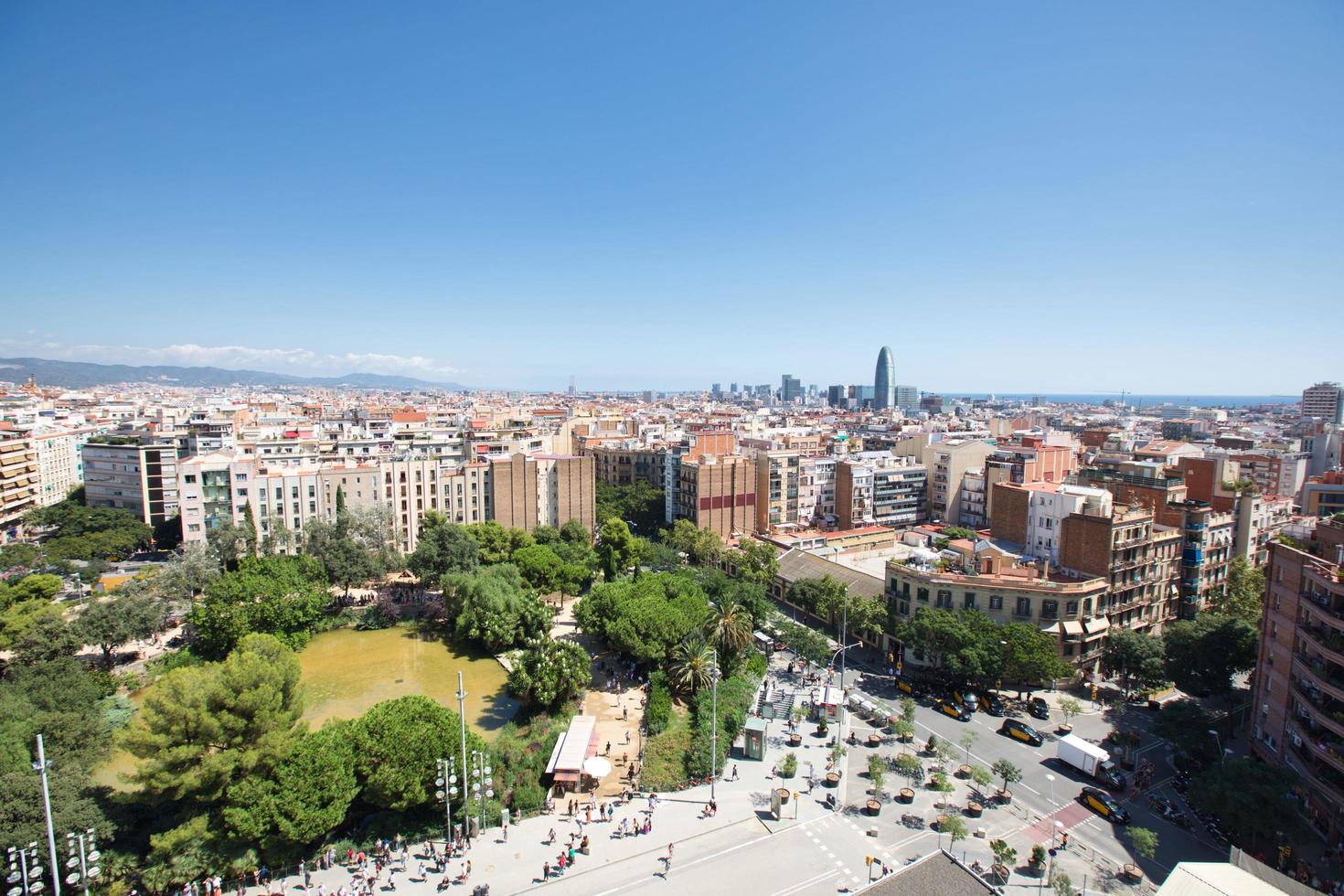 vista desde la sagrada familia foto