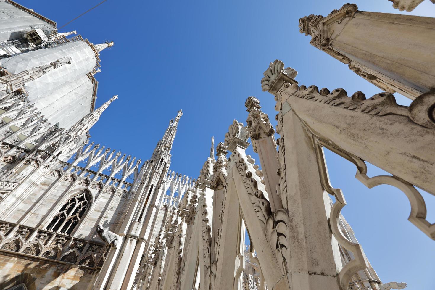 catedral de milán, duomo di milano, italia foto