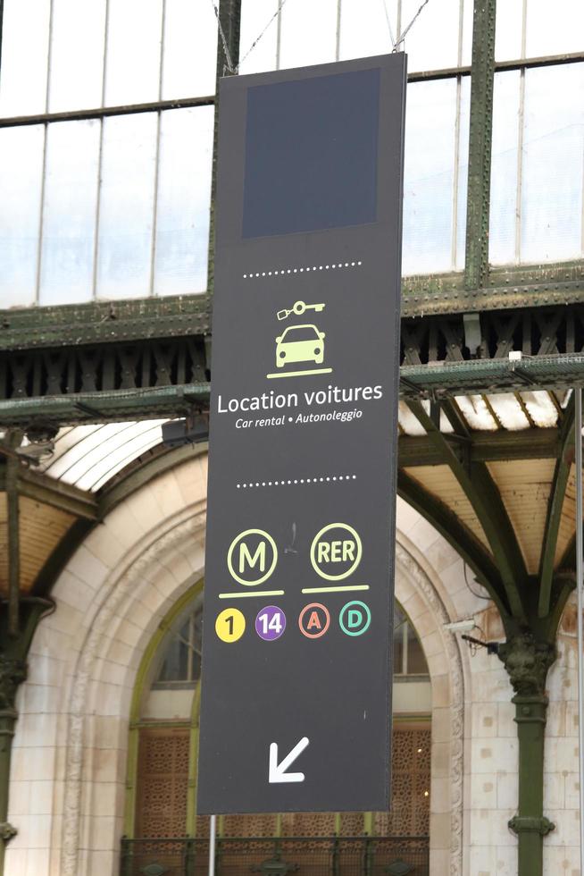 Paris, Gare de Lyon photo