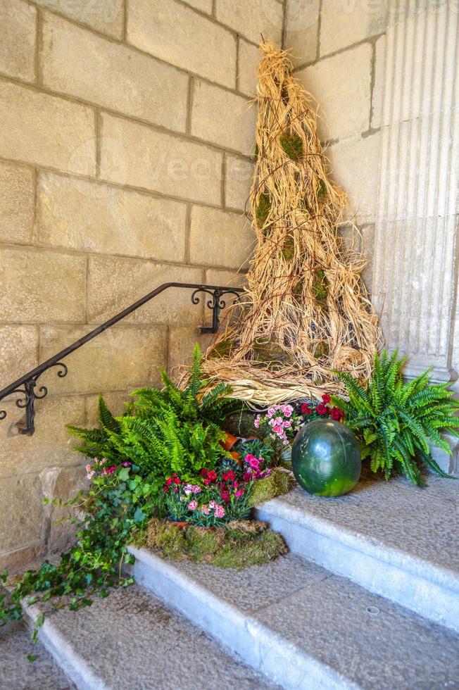 festival de las flores en girona temps de flors, españa. 2018 foto