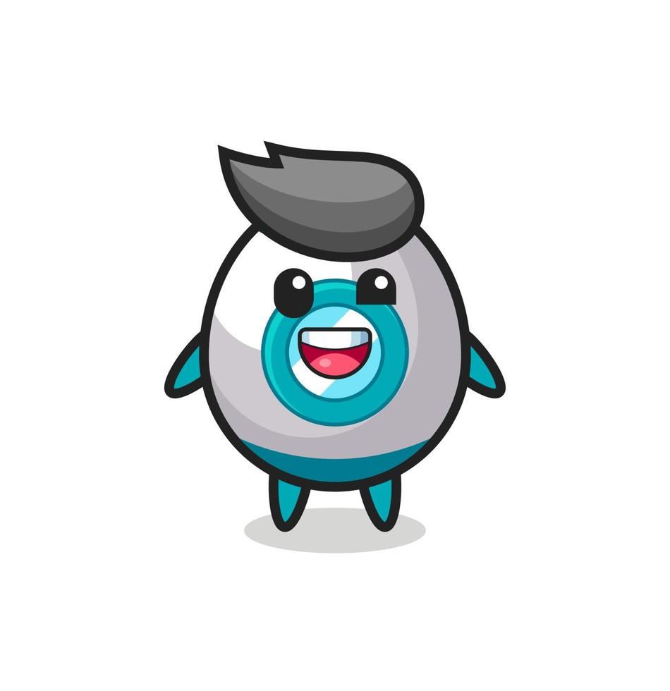 illustration of an rocket character with awkward poses vector