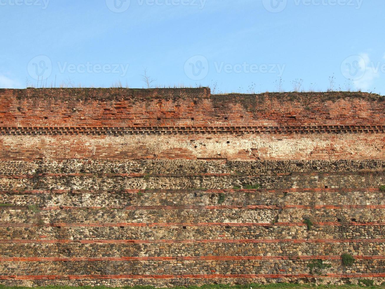 muralla romana, turín foto