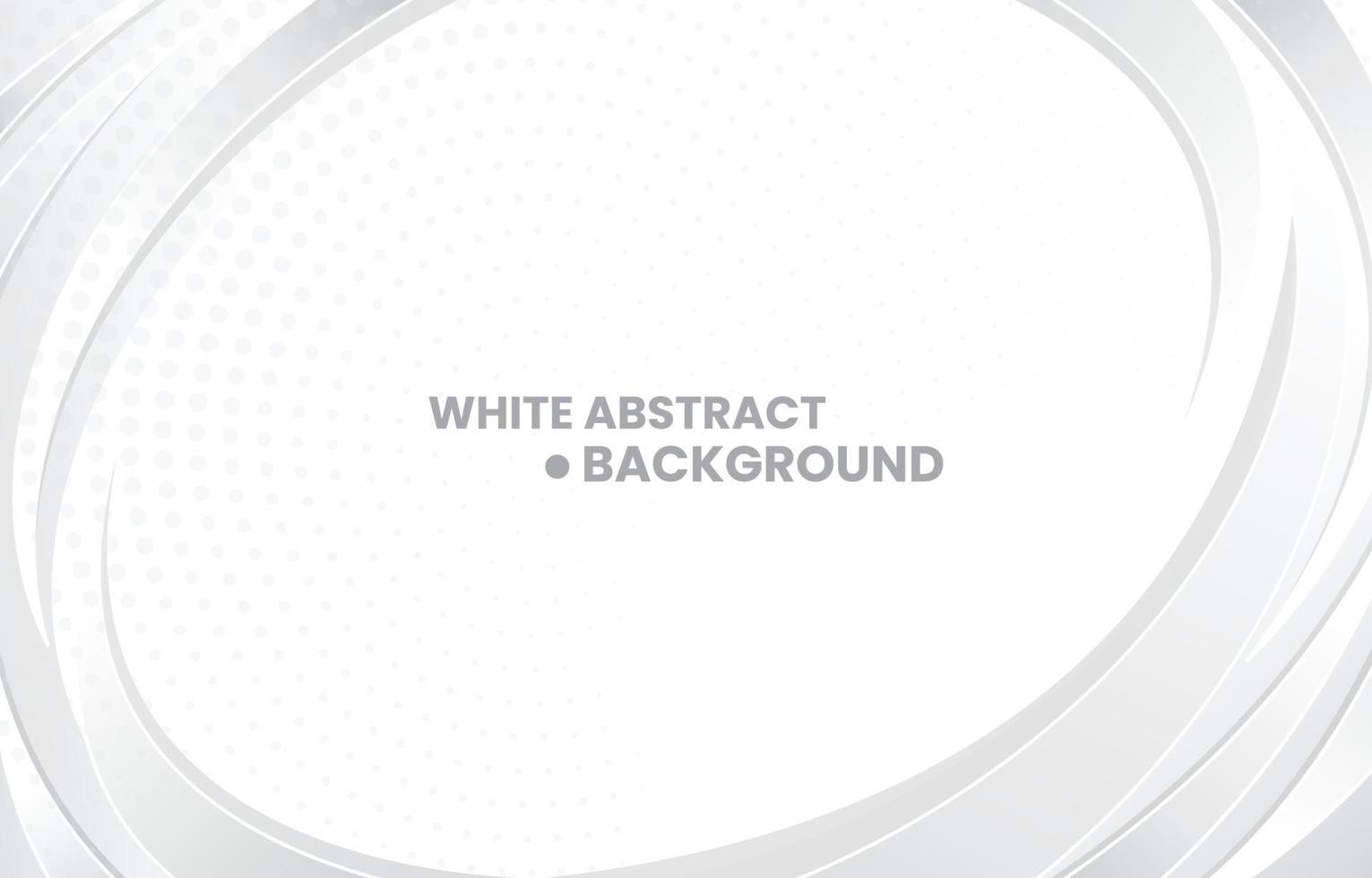 Elegant Oval White Background vector