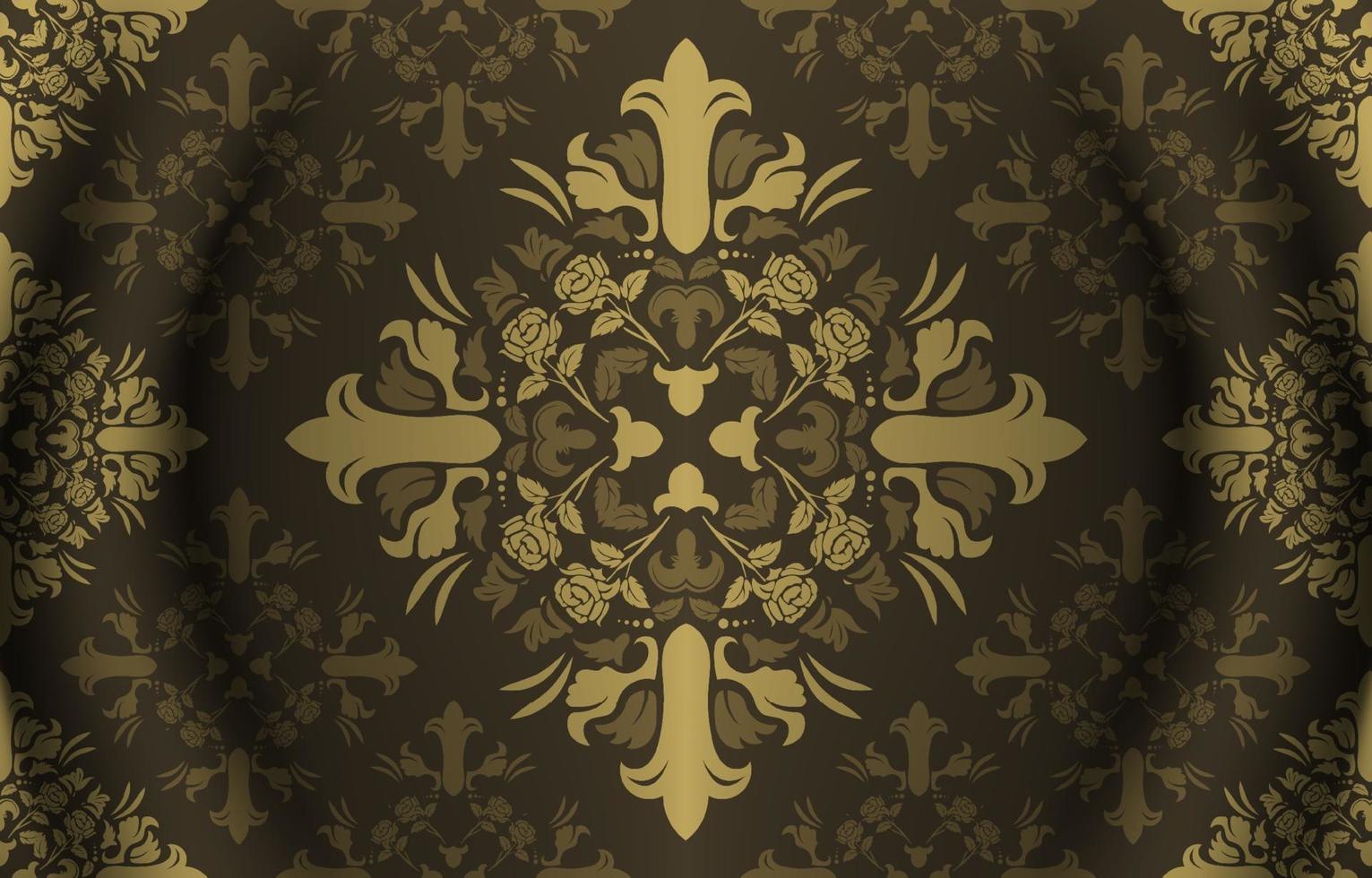 Ornamental Vintage Pattern Background vector