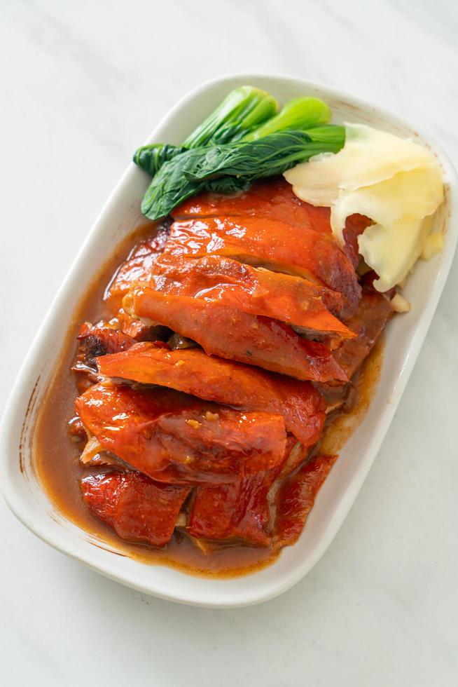 Peking duck or Roasted duck in Chinese style photo