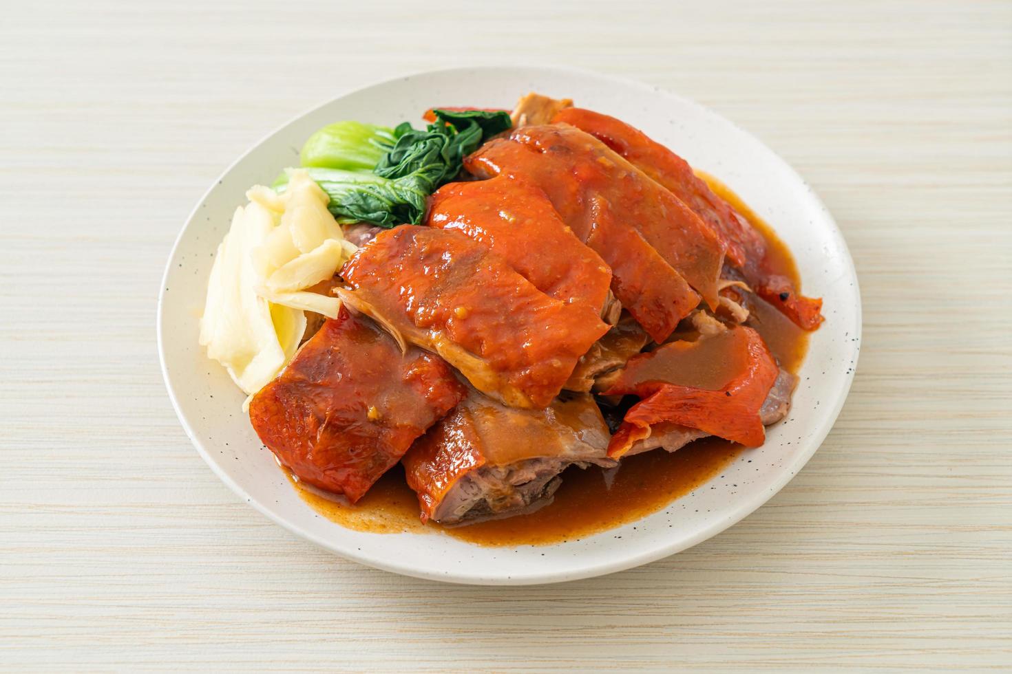 Peking duck or Roasted duck in Chinese style photo