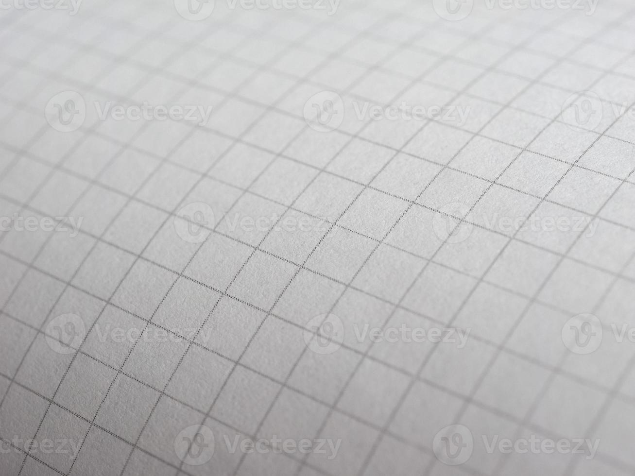 White graph paper texture background photo