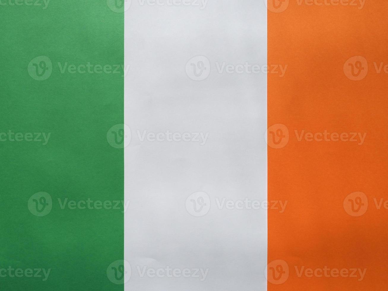 The Irish national flag of Ireland, Europe photo