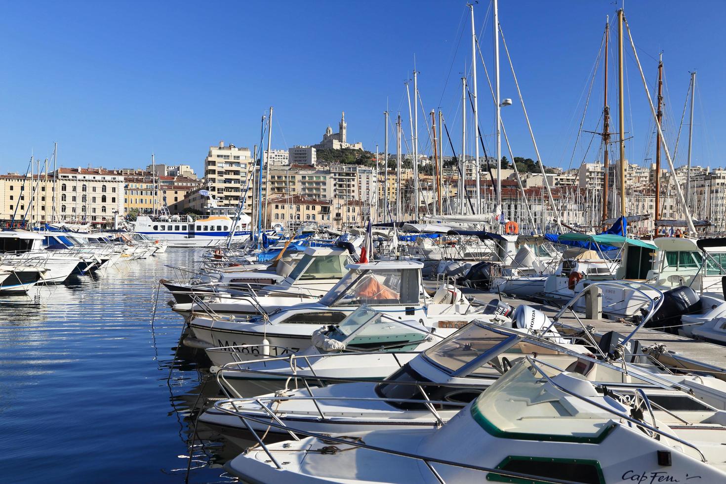 Puerto de Marsella Provenza en el sur de Francia foto