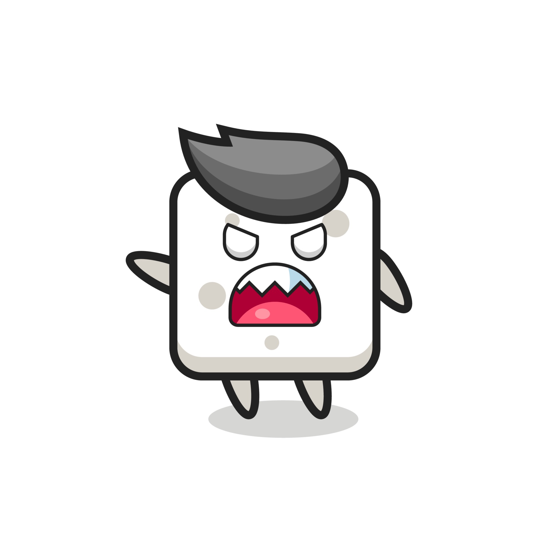 cute sugar cube cartoon in a very angry pose 3411977 Vector Art at Vecteezy cute sugar cube cartoon in a very angry pose 3411977 Vector Art at Vecteezy
