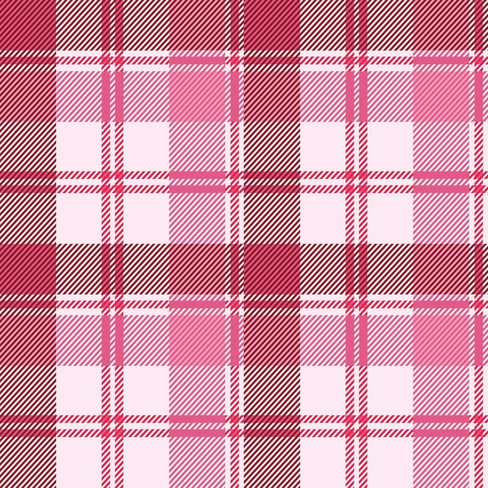 Seamless pattern plaid pastel pink vector