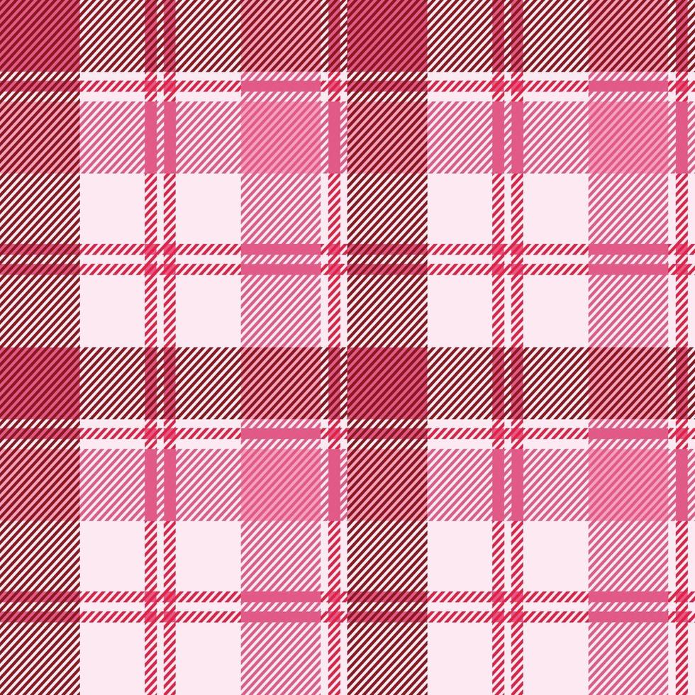 Seamless pattern plaid pastel pink vector