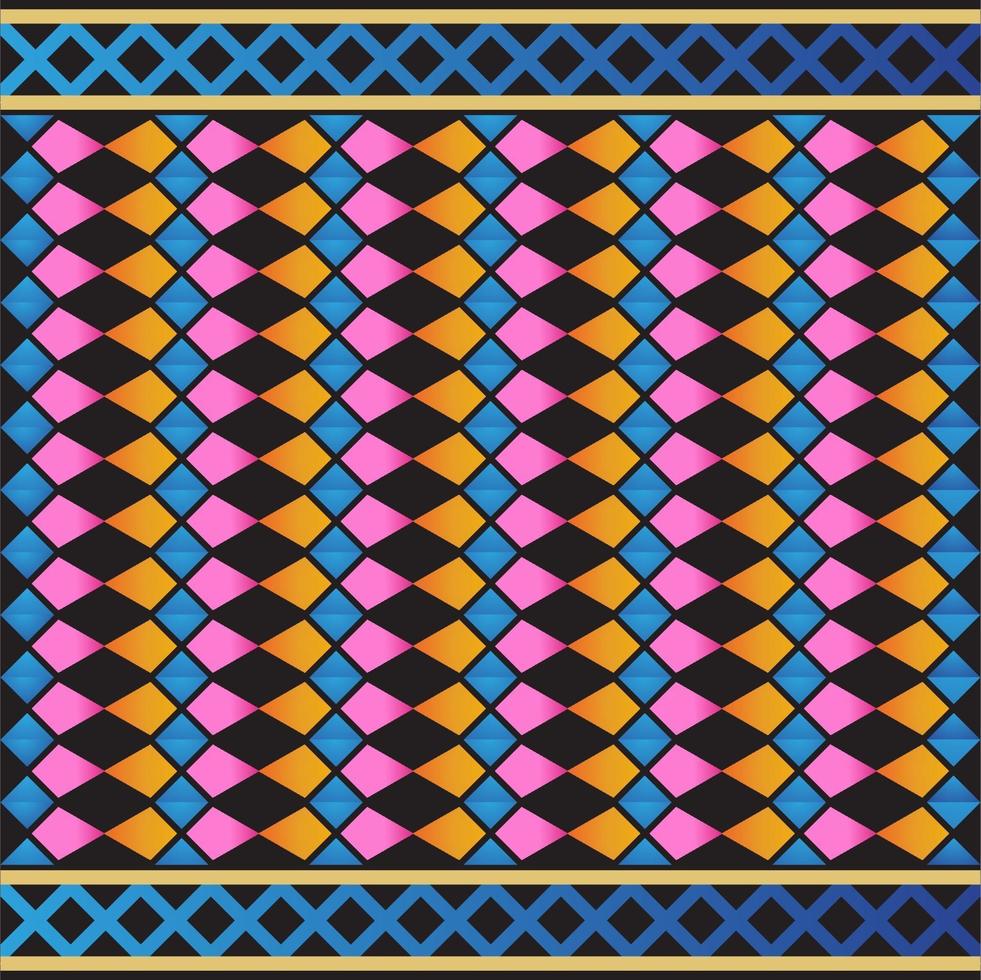 Tribal seamless pattern geometric seamless vector