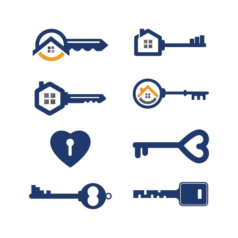 Key icon vector illustration