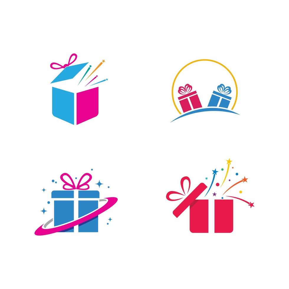 Gift Box Icon Vector