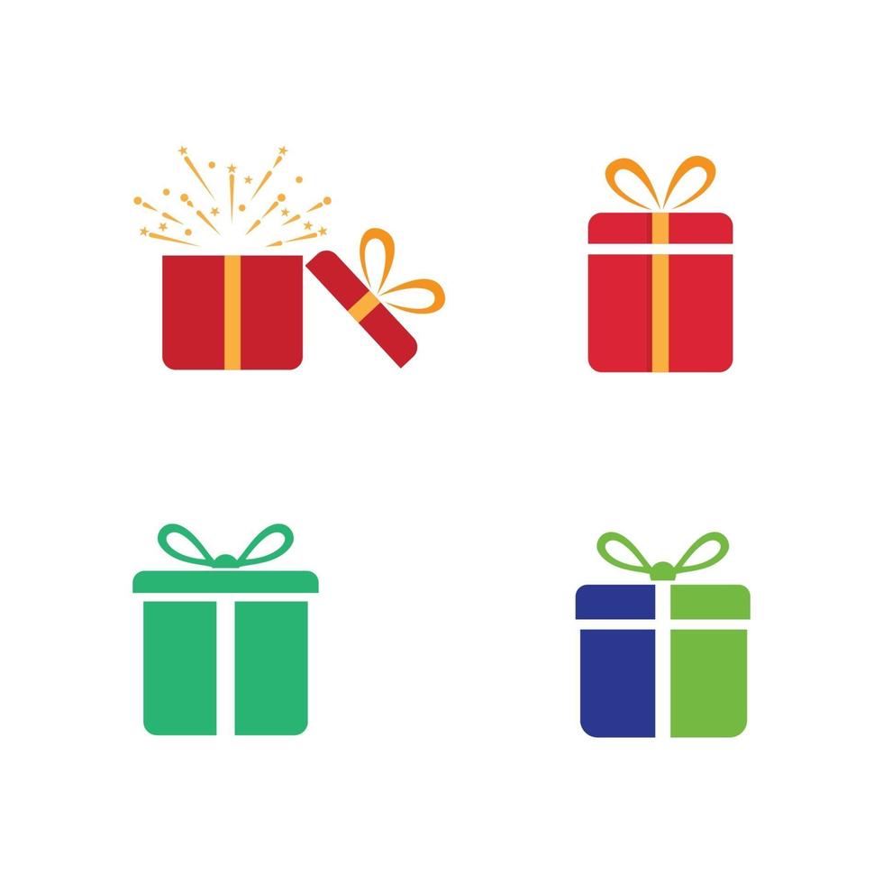 Gift Box Icon Vector