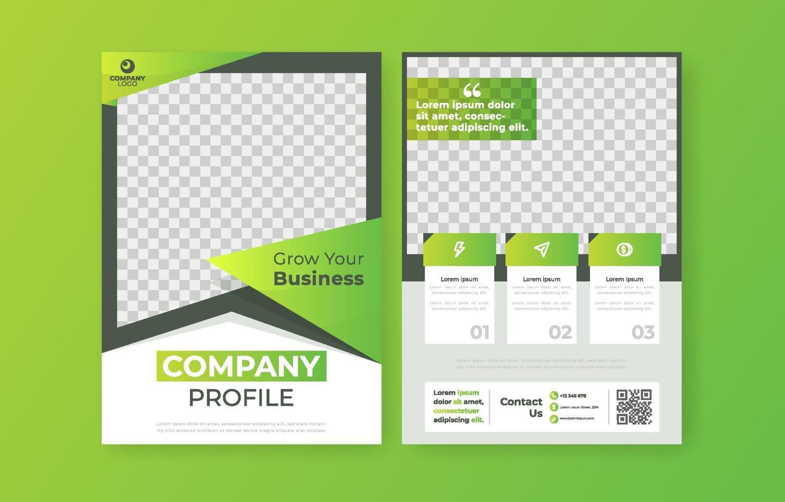 Multipurpose Corporate Business Flyer Template vector