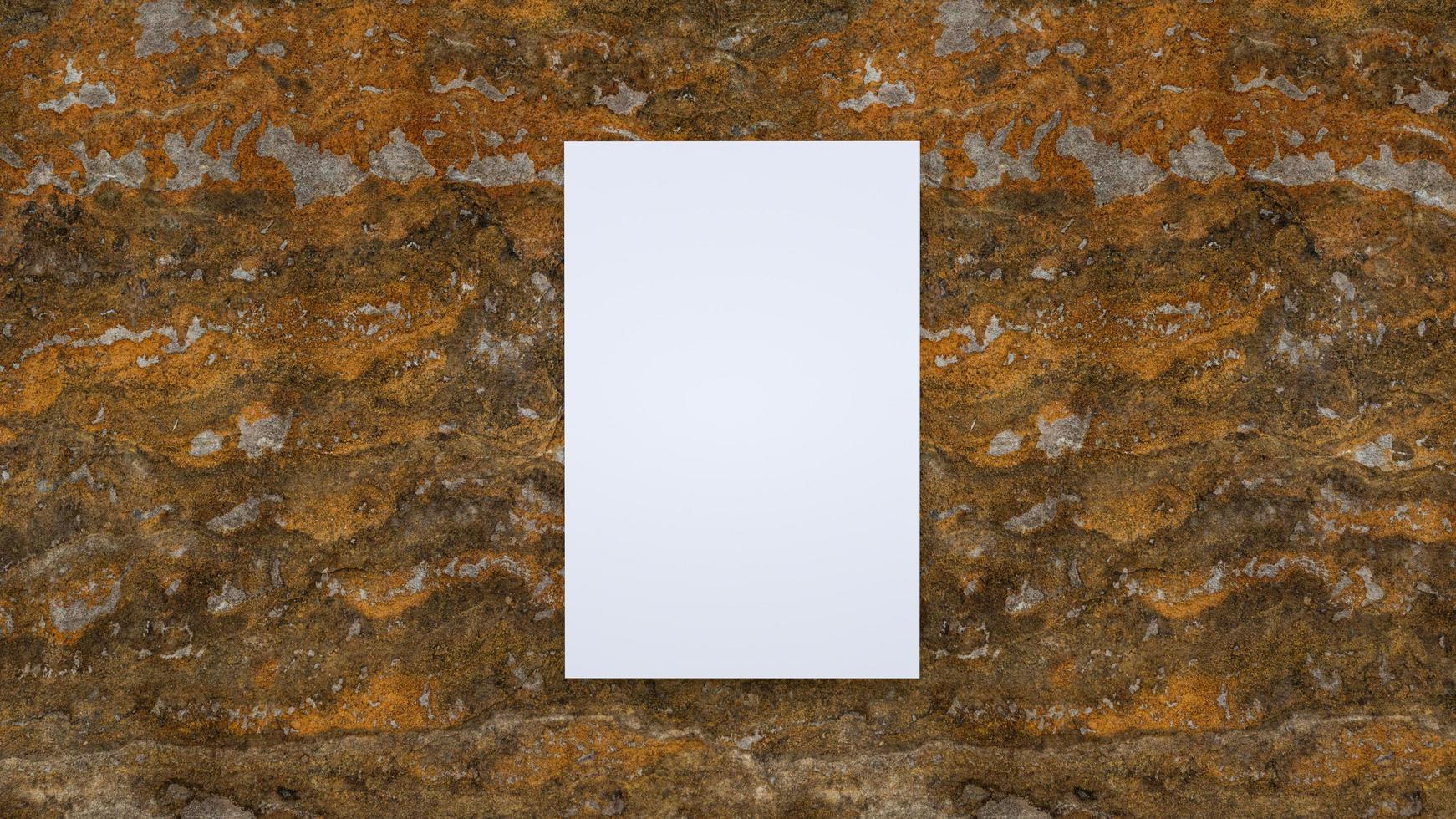 Frames on a street wall photo