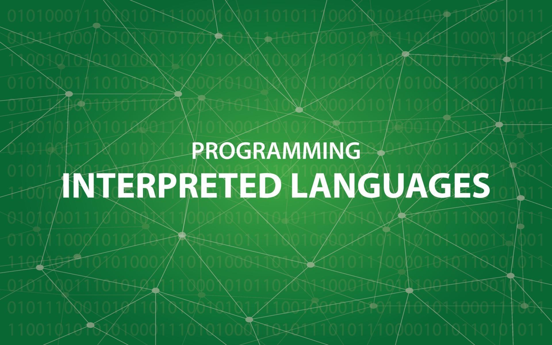 Programming interpreted languages concept illustration 3415729 Vector ...