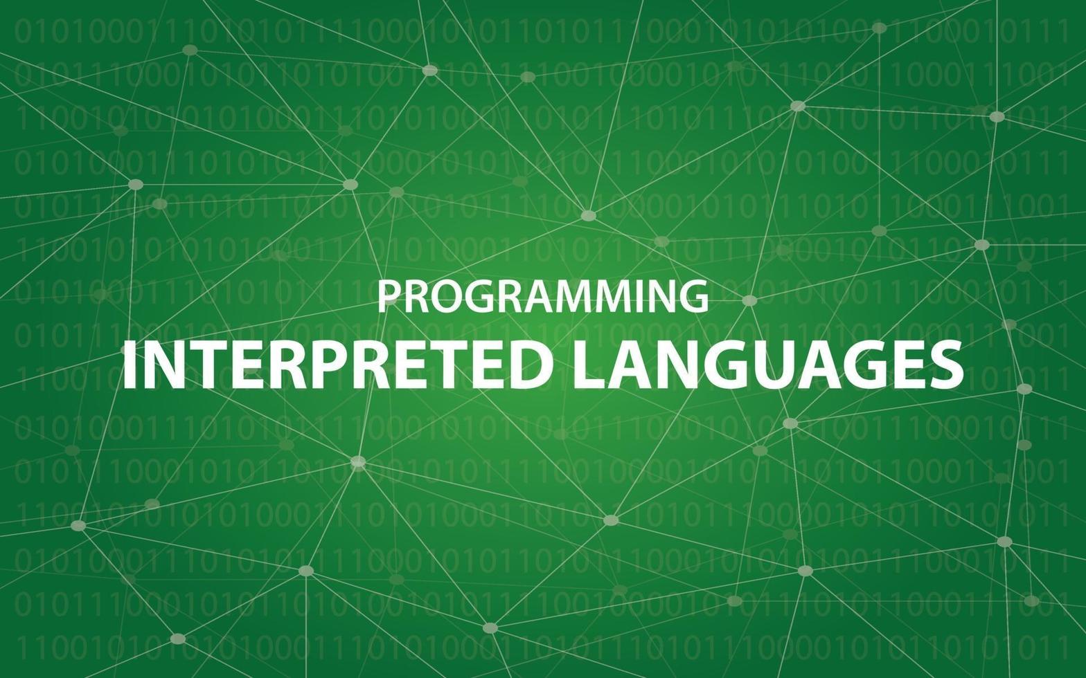 Programming interpreted languages concept illustration 3415729 Vector ...