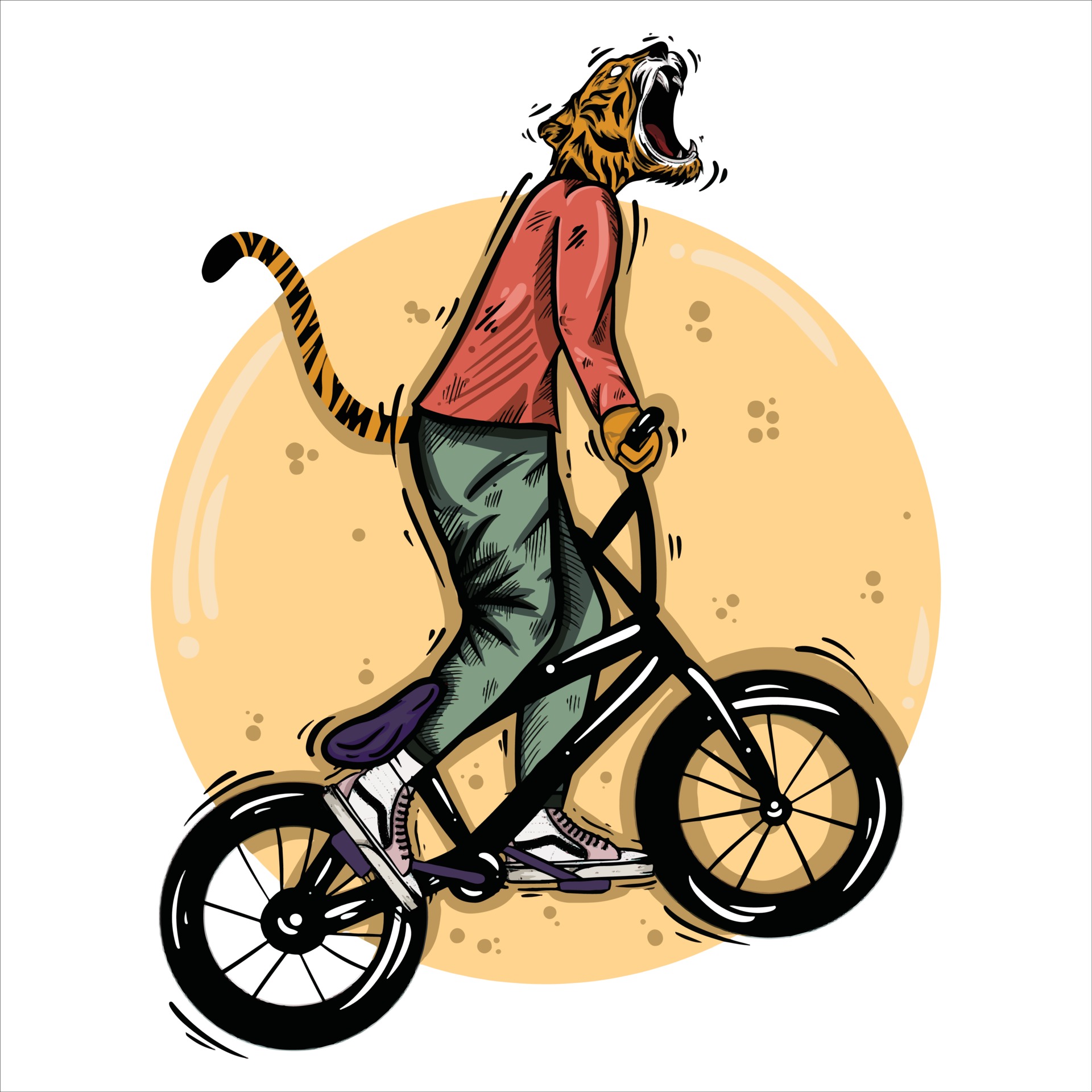 vector illustration of a tiger statue riding a bicycle 3415803 Vector Art at Vecteezy vector illustration of a tiger statue riding a bicycle 3415803 Vector Art at Vecteezy