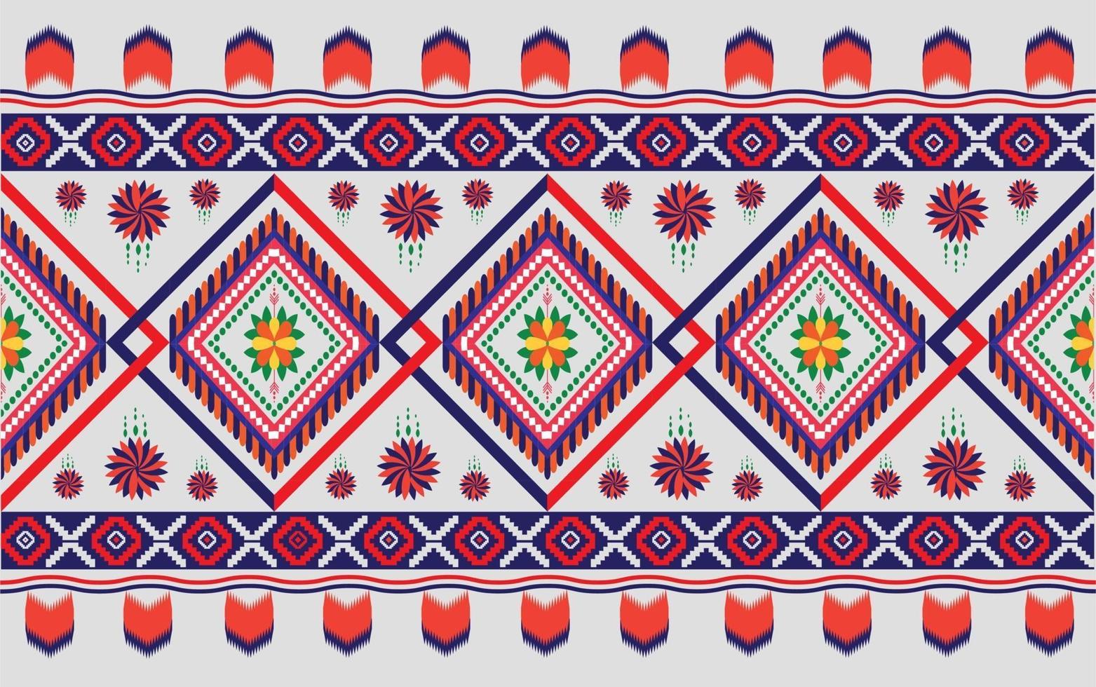 ethnic pattern traditional background Design vector