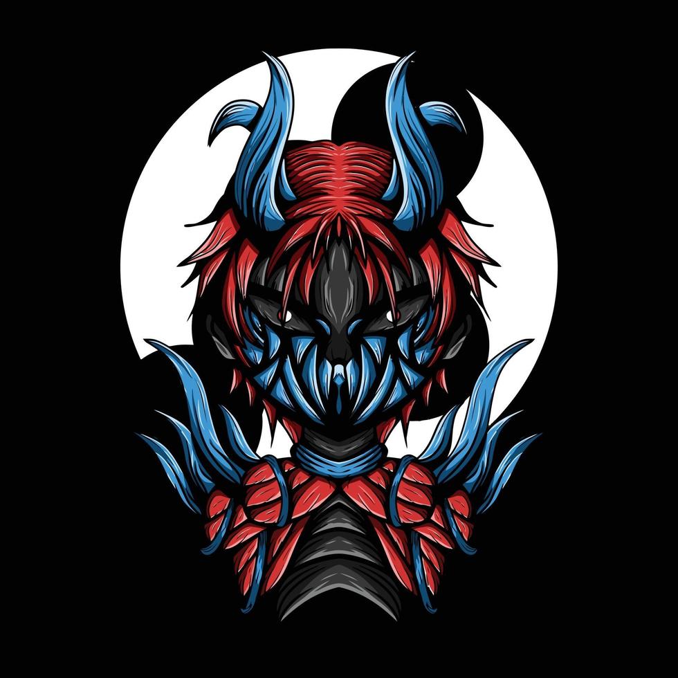 ARTWORK ILLUSTRATION OF DEVIL MEAT VECTOR