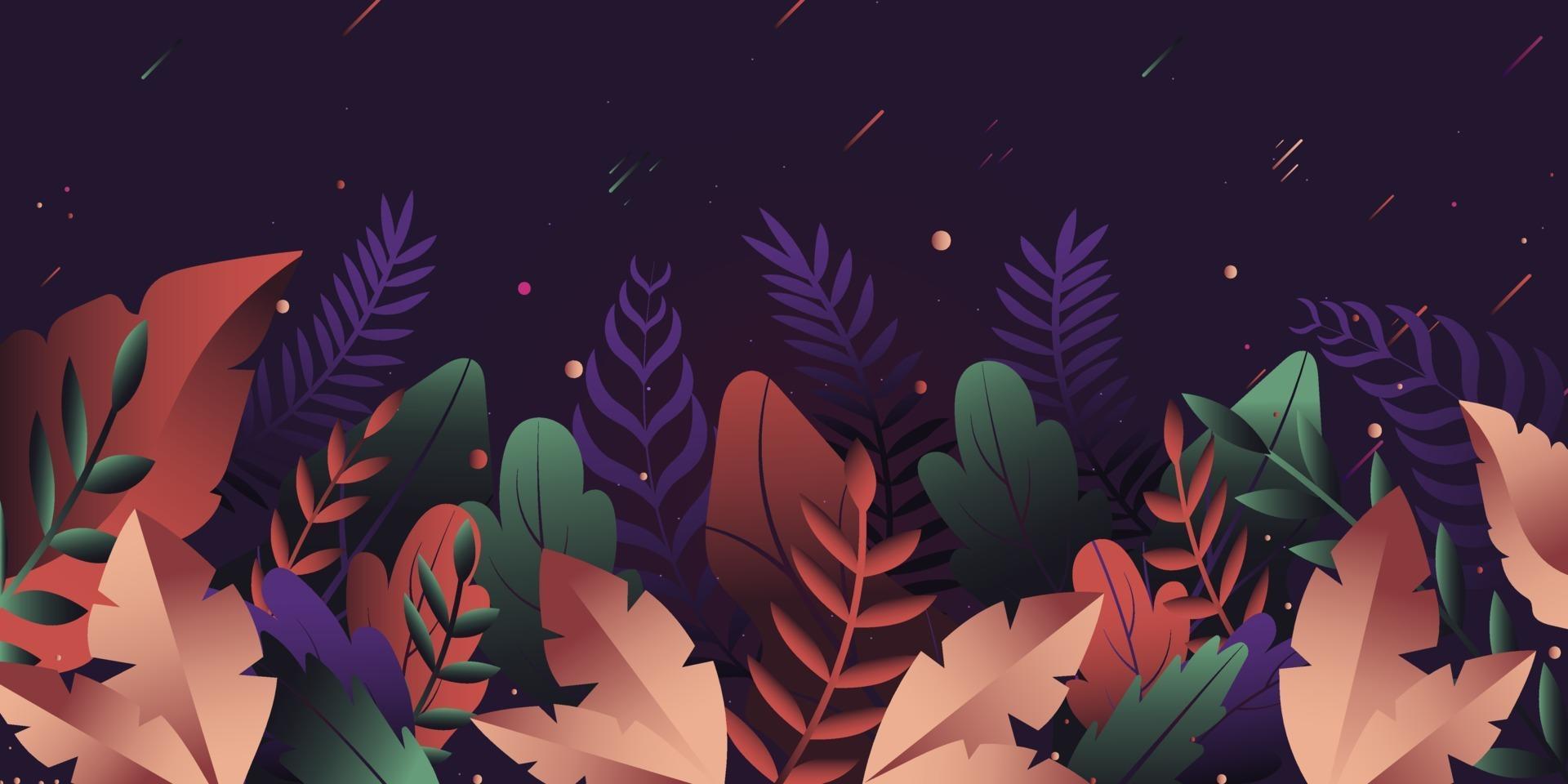 Floral Background and Template vector