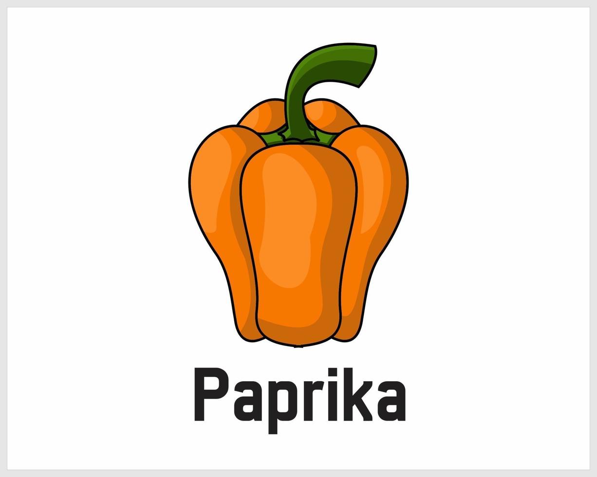 paprika for health vector